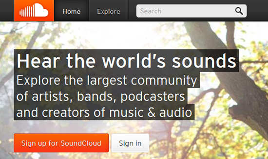 Soundcloud - лучший друг для независимых артистов и групп, желающих представить свои работы